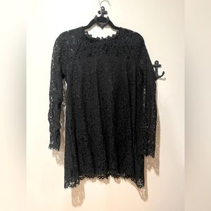 Lulus Black Lace Dress